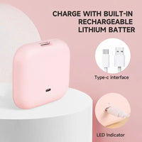 Compact Mirror with Lights, 1X/2X Magnification Portable Folding Handheld Small Pocket LED Travel Makeup Mirror for Gift, Purse