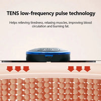 8 Mode LCD Display EMS Neck Stretcher Electric Massager Patch Pulse Muscle Stimulator Portable Relief Pain Mini Massager